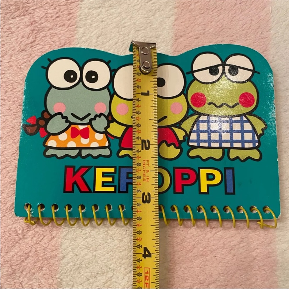 Vintage Sanrio Keroppi Mini Notepad Paper Book - Picture 10 of 10
